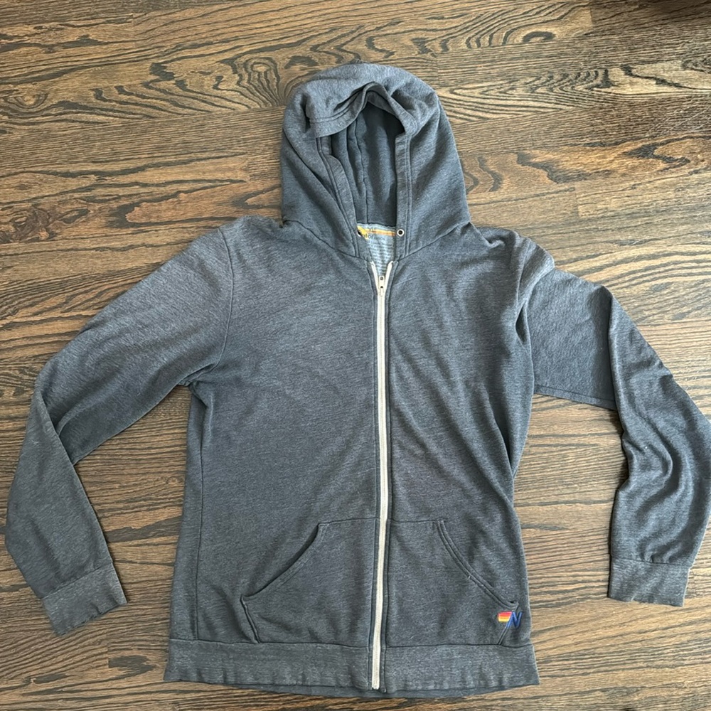 Aviator nation zip up hoodie size xl